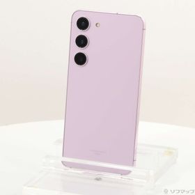 (中古)SAMSUNG Galaxy S23 256GB ラベンダー SCG19 au SIMフリー(251-ud)
