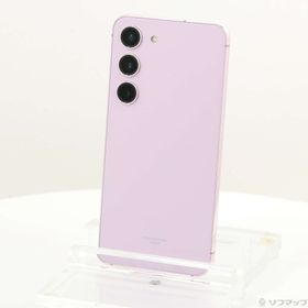 (中古)SAMSUNG Galaxy S23 256GB ラベンダー SCG19 au SIMフリー(262-ud)