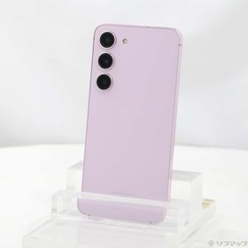 (中古)SAMSUNG Galaxy S23 256GB ラベンダー SC-51D docomo SIMフリー(262-ud)