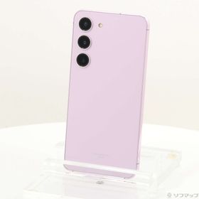 (中古)SAMSUNG Galaxy S23 256GB ラベンダー SCG19 au SIMフリー(305-ud)