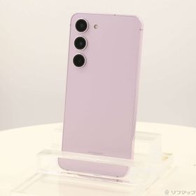 (中古)SAMSUNG Galaxy S23 256GB ラベンダー SCG19 au SIMフリー(262-ud)