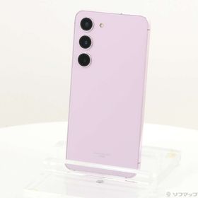 (中古)SAMSUNG Galaxy S23 256GB ラベンダー SCG19 au SIMフリー(297-ud)