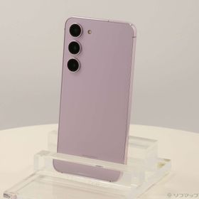 (中古)SAMSUNG Galaxy S23 256GB ラベンダー SCG19 au SIMフリー(269-ud)