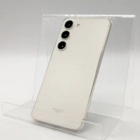 【中古】SAMSUNG au 【SIMフリー】 Galaxy S23 クリーム 8GB 256GB SCG19【大阪本店】保証期間１ヶ月【ランクA】