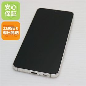 美品 SC-51D Galaxy S23 クリーム DoCoMo スマホ SAMSUNG 即日発送 土日祝発送OK