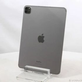 〔中古品〕 iPad Pro 11インチ 第4世代 128GB スペースグレイ FNYC3J／A SIMフリー【196】