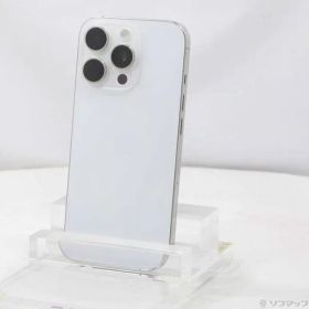 〔中古品〕 iPhone16 Pro 128GB ホワイトチタニウム MYMW3J／A SIMフリー【305】