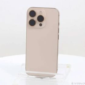 〔中古品〕 iPhone16 Pro 256GB デザートチタニウム MYN23J／A SIMフリー【297】