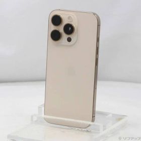 〔中古品〕 iPhone16 Pro 256GB デザートチタニウム MYN23J／A SIMフリー【196】