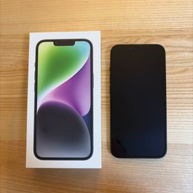 アップル(Apple)の美品 アップル iPhone14 256GB ミッドナイト(スマートフォン本体)