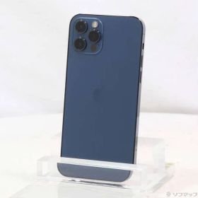 〔中古品〕 iPhone12 Pro 256GB パシフィックブルー MGMD3J／A SIMフリー【198】