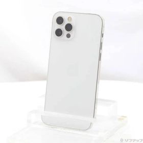 〔中古品〕 iPhone12 Pro 128GB シルバー MGM63J／A SoftBank【349】