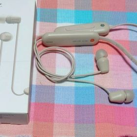 【SONY 】ワイヤレスステレオヘッドセット/WI-C100/ベージュ/美品
