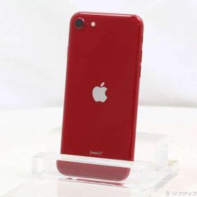 〔中古品〕 iPhone SE 第3世代 64GB プロダクトレッド MMYE3J／A SIMフリー【269】