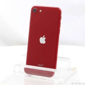 〔中古品〕 iPhone SE 第3世代 64GB プロダクトレッド MMYE3J／A SIMフリー【262】