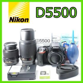 家族・風景撮影やスポーツ観戦に❤️Nikon D5500✨Wi-Fiで簡単共有