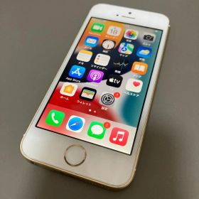 動作品 iPhone SE1 SE 第1世代 ゴールド 32GB 充電67％