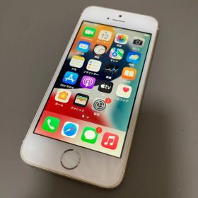 動作品 iPhone SE1 SE 第1世代 ゴールド 64GB 充電74％