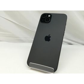 【中古】Apple 楽天モバイル 【SIMフリー】 iPhone 15 Plus 128GB ブラック MU083J/A【池袋東口】保証期間１ヶ月【ランクC】
