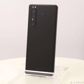 〔中古〕SONY(ソニー) Xperia 1 II 256GB フロストブラック XQ-AT42 SIMフリー〔196-ud〕