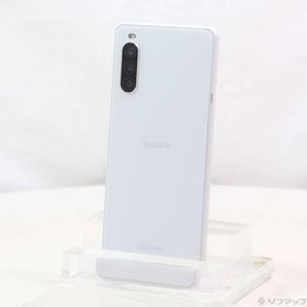 〔中古〕SONY(ソニー) Xperia 10 II 64GB ホワイト SO-41A docomoロック解除SIMフリー〔258-ud〕