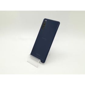 【中古】SONY docomo 【SIMロック解除済み】 Xperia 10 II ブルー 4GB 64GB SO-41A【静岡】保証期間１ヶ月【ランクC】