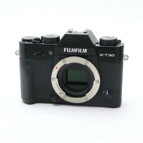 【中古】 《良品》 FUJIFILM X-T30 ボディ ブラック 【上カバー機構ボタンカバーセンサーガラス部品交換/各部点検済】 [ デジタルカメラ ]