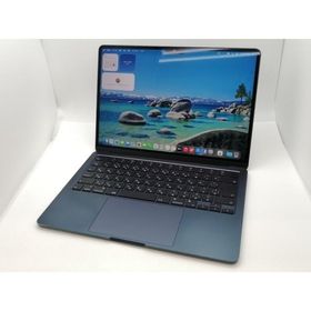 【中古】Apple MacBook Air 13インチ M3(CPU:8C/GPU:8C) 8GB/256GB ミッドナイト MRXV3J/A (13インチ, M3, 2024)【三宮センター】保証期間１ヶ月【ランクC】