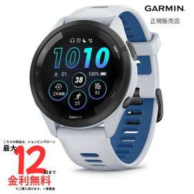 【25日までの期間限定特別価格】ガーミン GARMIN Forerunner 265 White 010-02810-41 フォーランナー ブラック メンズ レディース スマートウォッチ ランニング ウォーキング トレーニング