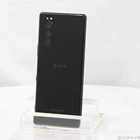 〔中古品〕 Xperia 5 64GB ブラック SO-01M docomoロック解除SIMフリー ［6.1インチ有機EL／Snapdragon 855］〔中古品〕 Xperia 5 64GB ブラック SO-01M docomoロック解除SIMフリー ［6.1インチ有機EL／Snapdragon 855］