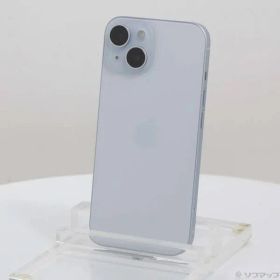 〔中古品〕 iPhone15 256GB ブルー MTMR3J／A SIMフリー【297】