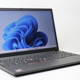 ノートパソコン 中古 ハイスペック Lenovo ThinkPad E15 Gen2 15.6インチ Ryzen 5 PRO 4650U SSD256GB メモリ8GB Windows11 カメラ