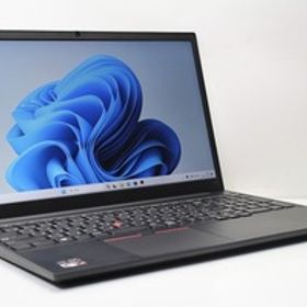 ノートパソコン 中古 ハイスペック Lenovo ThinkPad E15 Gen2 15.6インチ Ryzen 5 PRO 4650U SSD256GB メモリ8GB Windows11 カメラ
