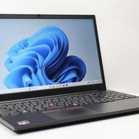 ノートパソコン 中古 ハイスペック Lenovo ThinkPad E15 Gen2 15.6インチ Ryzen 5 PRO 4650U SSD256GB メモリ8GB Windows11 カメラ