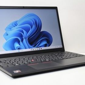 ノートパソコン 中古 ハイスペック Lenovo ThinkPad E15 Gen2 15.6インチ Ryzen 5 PRO 4650U SSD256GB メモリ8GB Windows11 カメラ