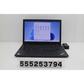 ノートパソコン Lenovo ThinkPad L580 Core i3 8130U 2.2GHz/8GB/256GB(SSD)/15.6W/FWXGA(1366x768)/Win11 キーランプ不良