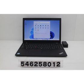 ノートパソコン Lenovo ThinkPad L580 Core i5 8250U 1.6GHz/8GB/256GB(SSD)/15.6W/FWXGA(1366x768)/Win11 キー文字消えあり