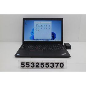 ノートパソコン Lenovo ThinkPad L580 Core i5 8250U 1.6GHz/8GB/256GB(SSD)/15.6W/FWXGA(1366x768)/Win11 キー文字消えあり