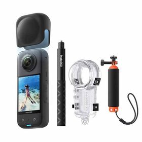 中古未開封品 360度アクションカメラ Insta360 X3 Invisible Dive Kit (見えない潜水キット) CINSAAQW