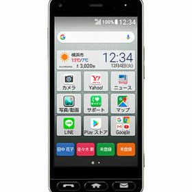 【中古】【安心保証】 Y!mobile 705KC シルバー
