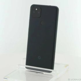 〔中古品〕 Google Pixel 5a (5G) 128GB モーストリーブラック Softbank SIMフリー【305】