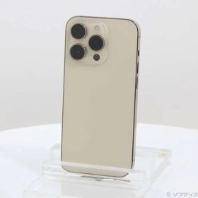 〔中古品〕 iPhone14 Pro 128GB ゴールド MQ073J／A SIMフリー【305】