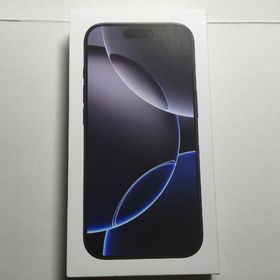 アップル(Apple)のS.H専用iPhone16 Pro 256GB ブラックチタニウム SIMフリー(スマートフォン本体)