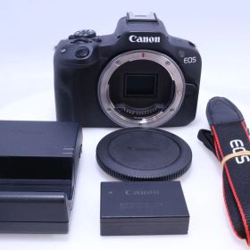 【1,000回以下】Canon EOS R50 ボディ ブラック APS-C ミラーレス一眼カメラ