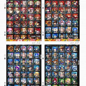 引退垢/サブ垢/マサムネ艦隊/マギア/ヤクモ/久遠/アナスタシア 限定キャラ多数 | モンストのアカウントデータ、RMTの販売・買取一覧