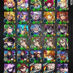 ランク1030 ガチャ限運極1体《ルビー》・黎絶運極3種・轟絶運極32種 | モンストのアカウントデータ、RMTの販売・買取一覧