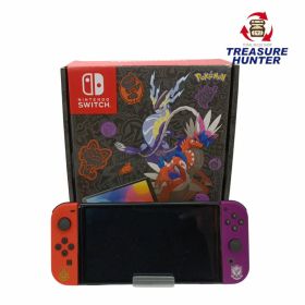 中古 Nintendo Switch 有機ELモデル スカーレット・バイオレットエディション 【108052234002】