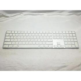 【中古】Apple Magic Keyboard（2017/テンキー付き/A1843） - 英語（US） シルバー MQ052LL/A【秋葉3号】保証期間1週間