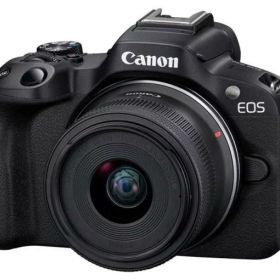 CANON デジタル一眼カメラ EOS R50 RF-S18-45 IS STM レンズキット [ブラック]