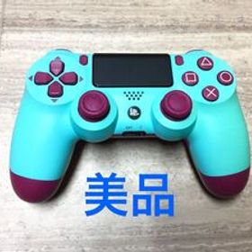 ★美品即決★PS4 SONY純正品 コントローラー デュアルショック4 後期型 限定ゲオカラー